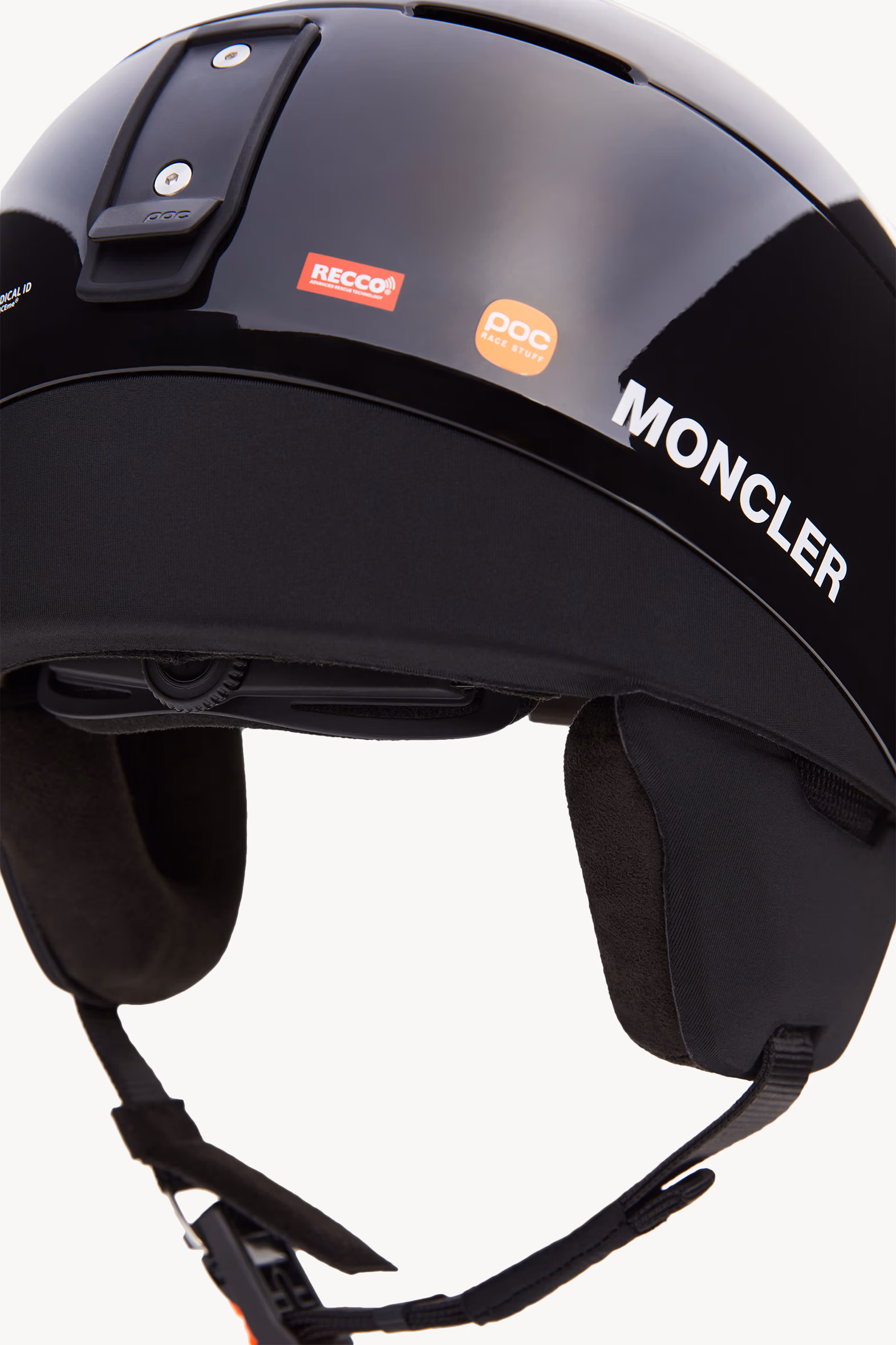 Logo Ski Helmet Black Moncler 4